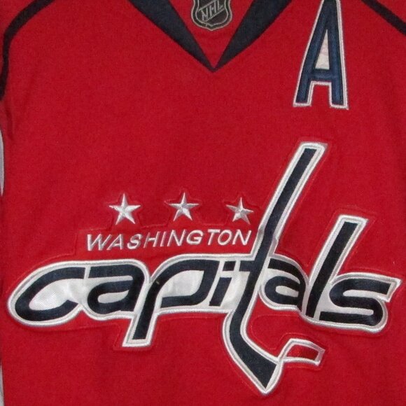 Alex Ovechkin "A" Washington Capitals Jersey Sz 48 - Picture 3 of 10